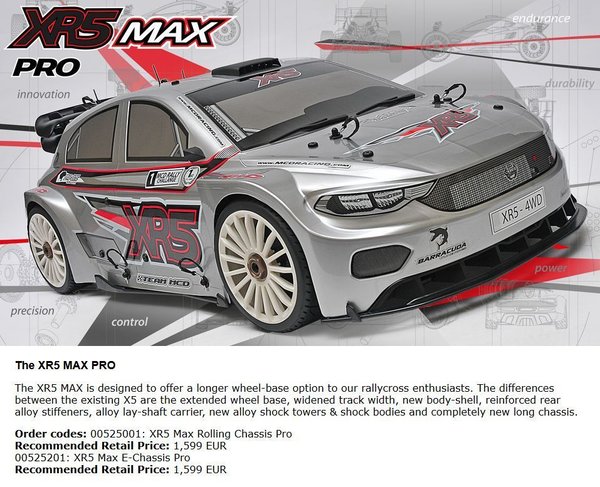 XR5 Max E-Chassis Pro