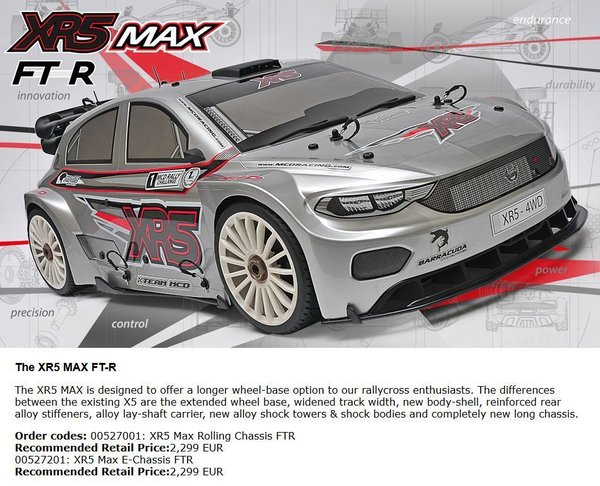 XR5 Max E-Chassis FTR