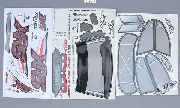 Dekorbogen Set XR5 Max