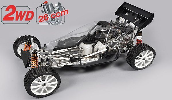 FG Leo 2020 2WD mit Zenoah G270, Reso und zusätzlicher hydr. Scheibenbremse an der VA